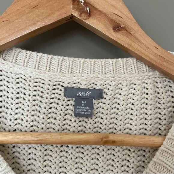 Aerie Cream Sweater - Picture 4 of 5